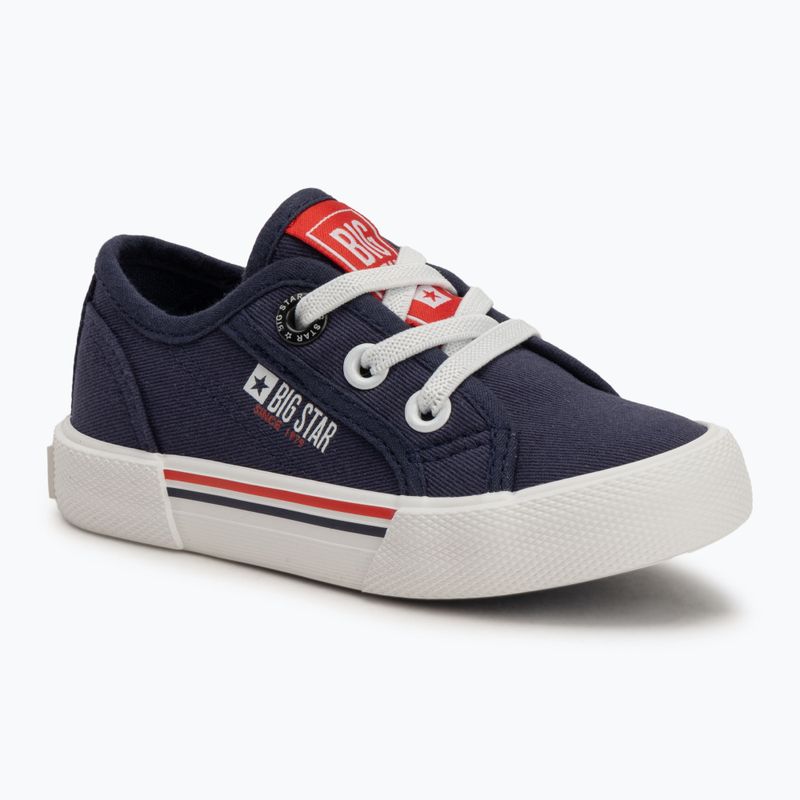 Trampki dziecięce BIG STAR JJ374168 granat
