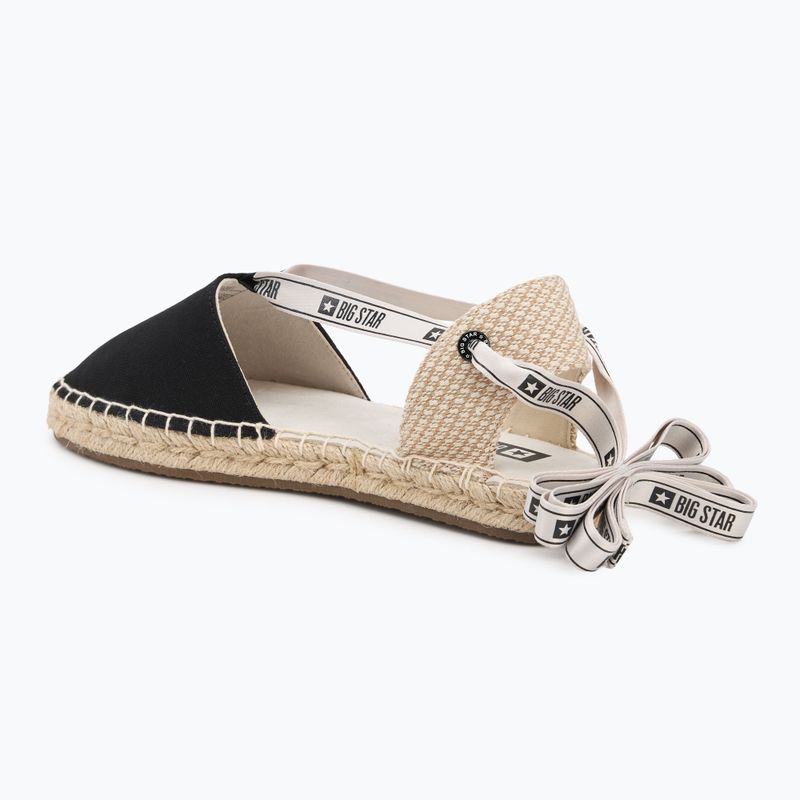 Espadryle damskie BIG STAR JJ274861 czarny 3