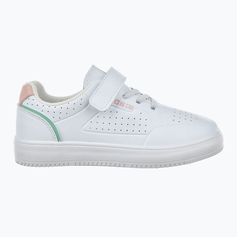 Buty dziecięce BIG STAR OO374005 white/pink/green 8