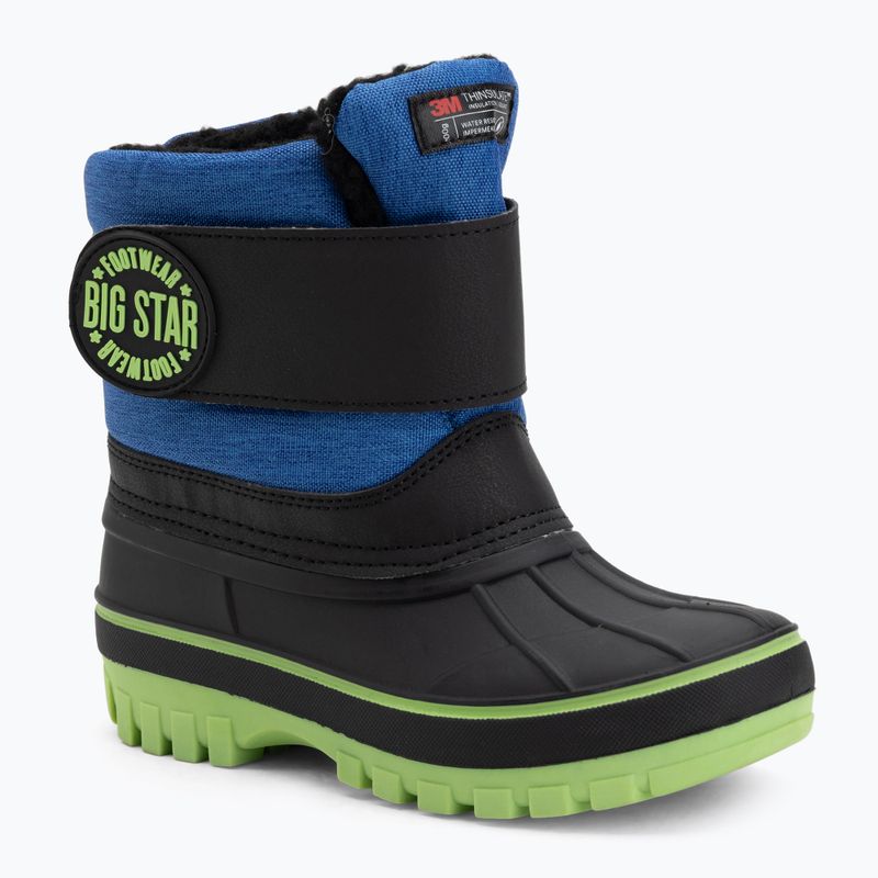 Śniegowce dziecięce BIG STAR OO374062 blue/black