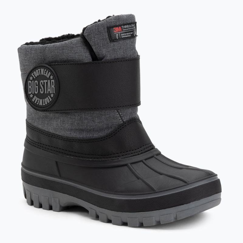 Śniegowce dziecięce BIG STAR OO374063 grey/black