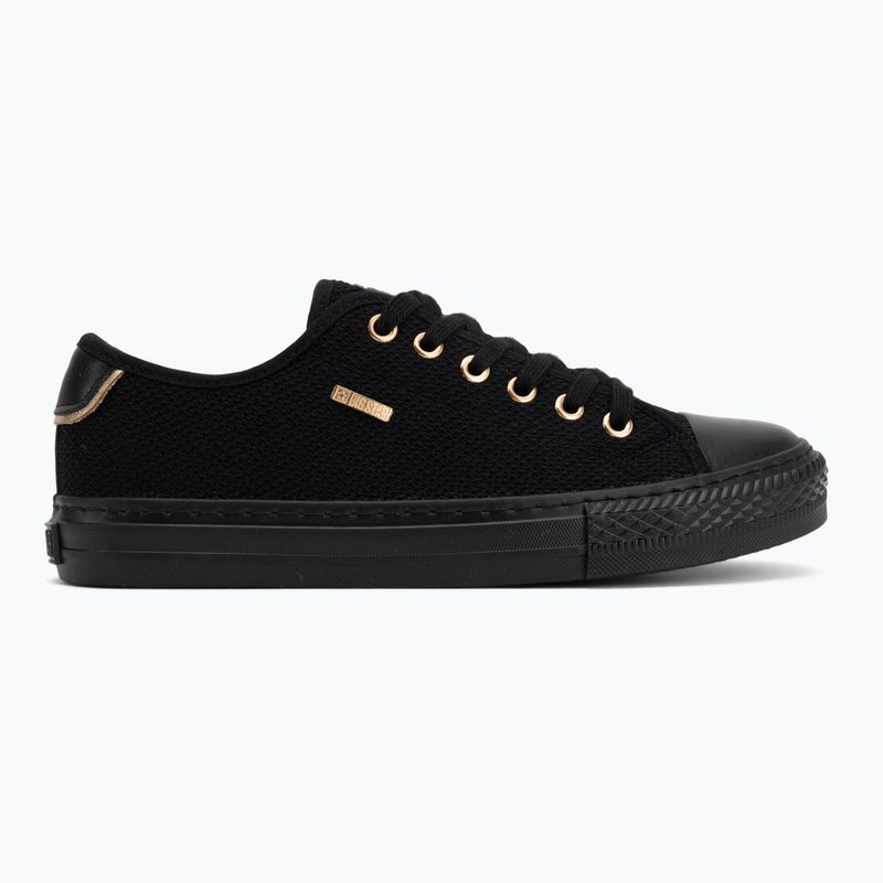 Trampki damskie BIG STAR RR274765 black/black/white 2