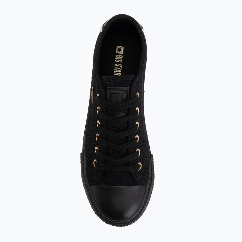 Trampki damskie BIG STAR RR274765 black/black/white 5