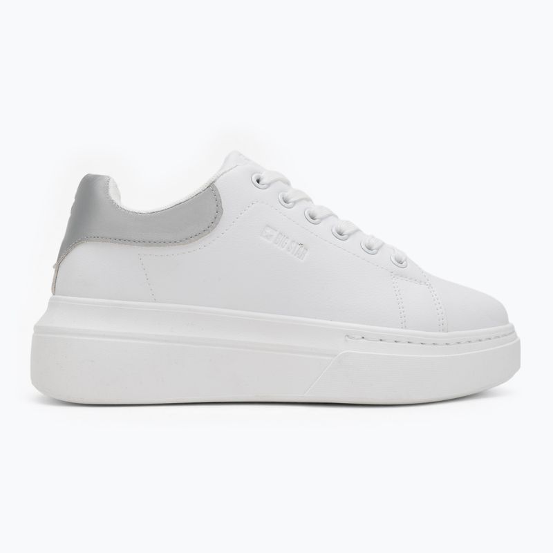 Buty damskie BIG STAR SS274245 white/silver 2