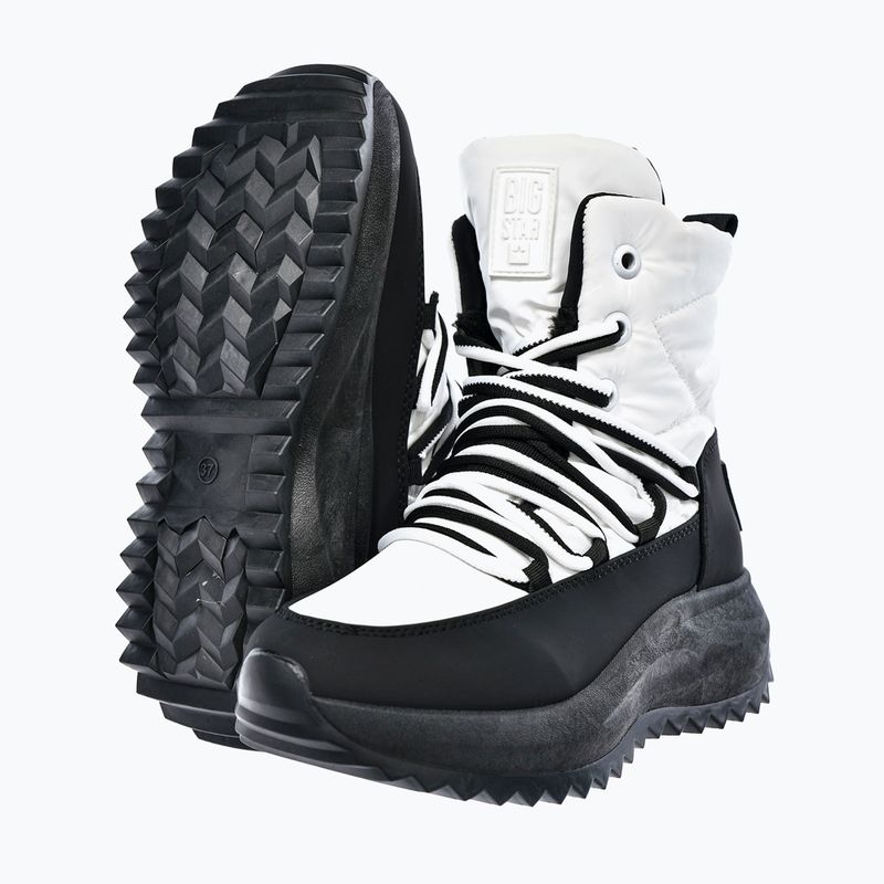 Śniegowce damskie BIG STAR SS274060 white/black 9