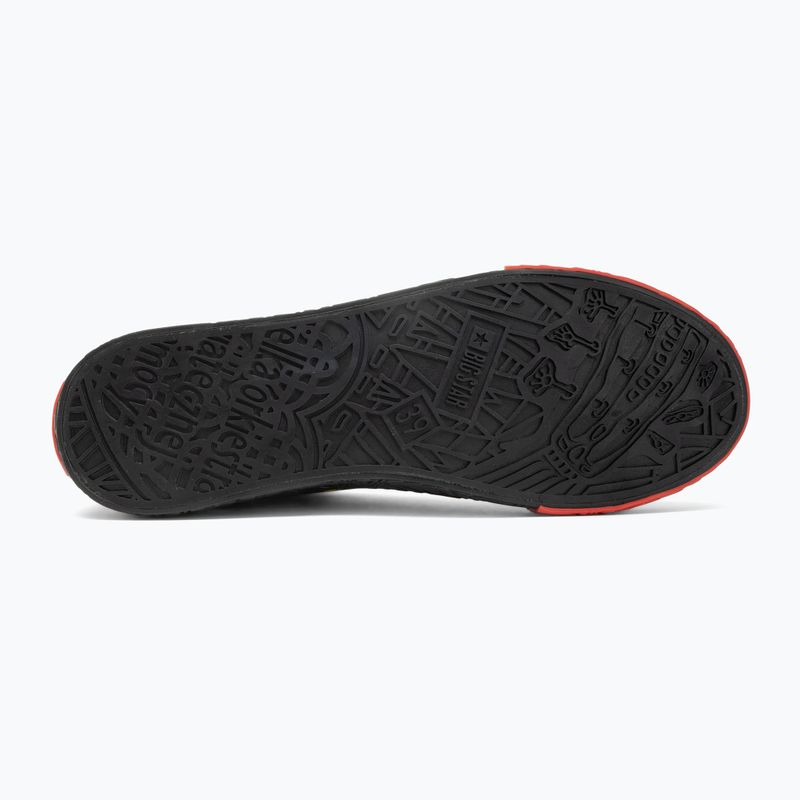 Trampki męskie BIG STAR SS174501 black/red/yellow 4
