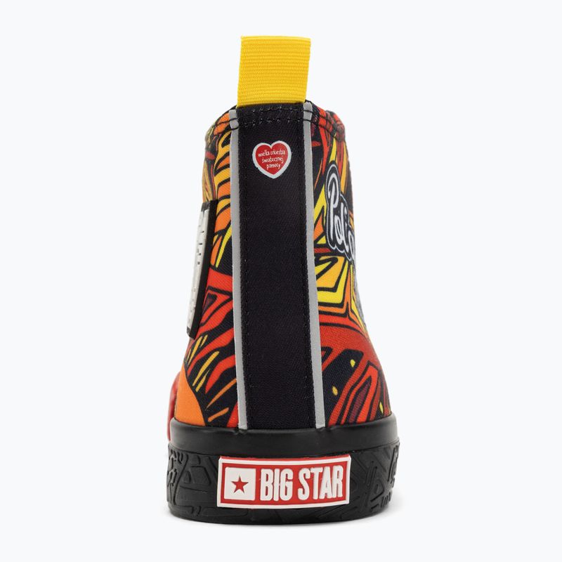 Trampki męskie BIG STAR SS174501 black/red/yellow 6