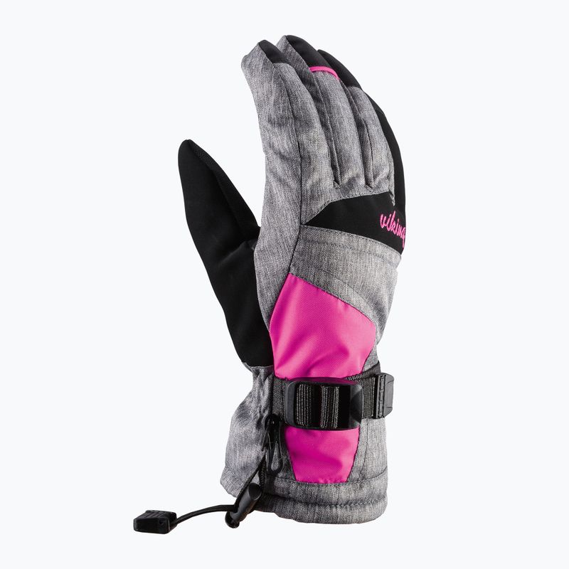 Rękawice narciarskie damskie Viking Ronda Ski pink 7