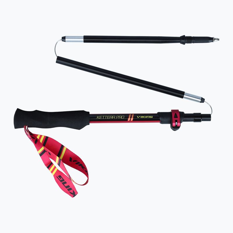 Kije trekkingowe Viking Kettera Pro black/fuchsia 10