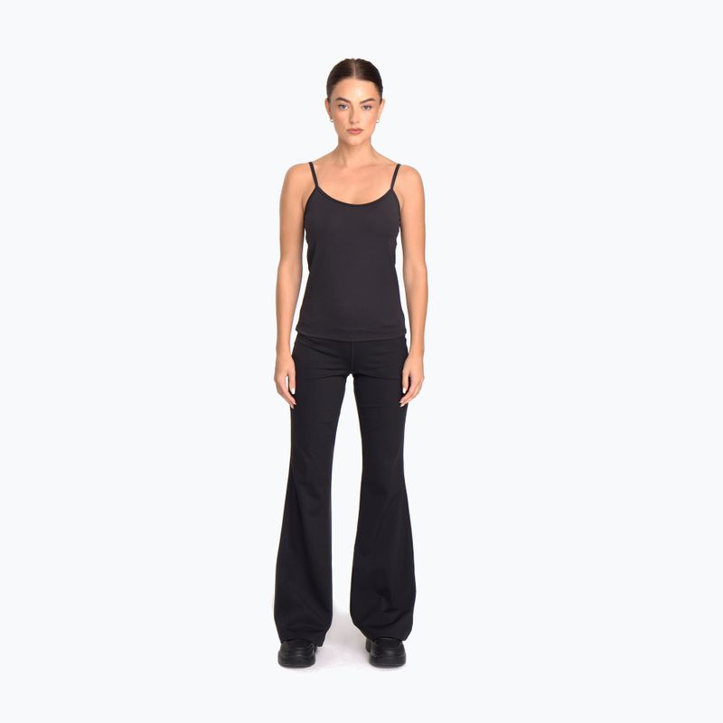 Spodnie treningwe damskie Cardio Bunny HCB-125 Flare black 4