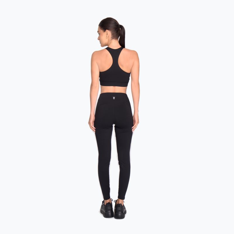 Legginsy treningowe damskie Cardio Bunny HCB-425 black 3