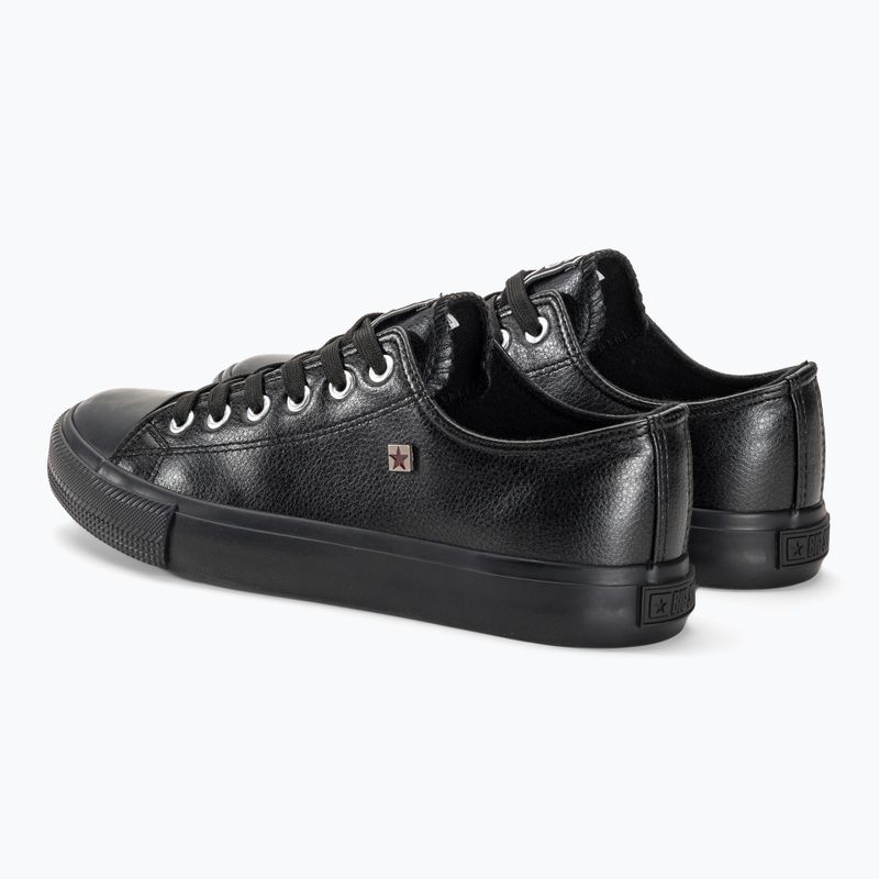 Trampki damskie BIG STAR V274871 czarne 4