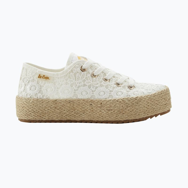 Espadryle damskie Lee Cooper LCW-26-31-4326LA white 8