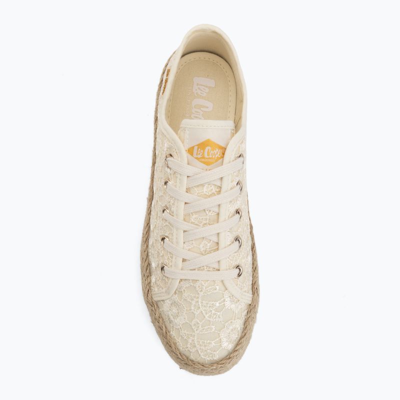 Espadryle damskie Lee Cooper LCW-26-31-4328LA beige 5