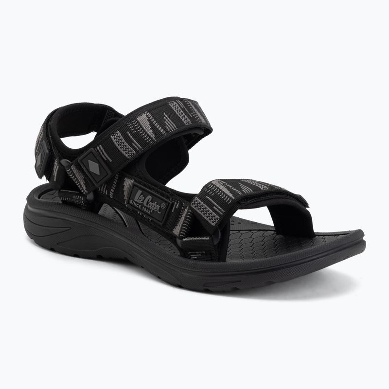 Sandały męskie Lee Cooper LCW-26-34-4424MA black/grey