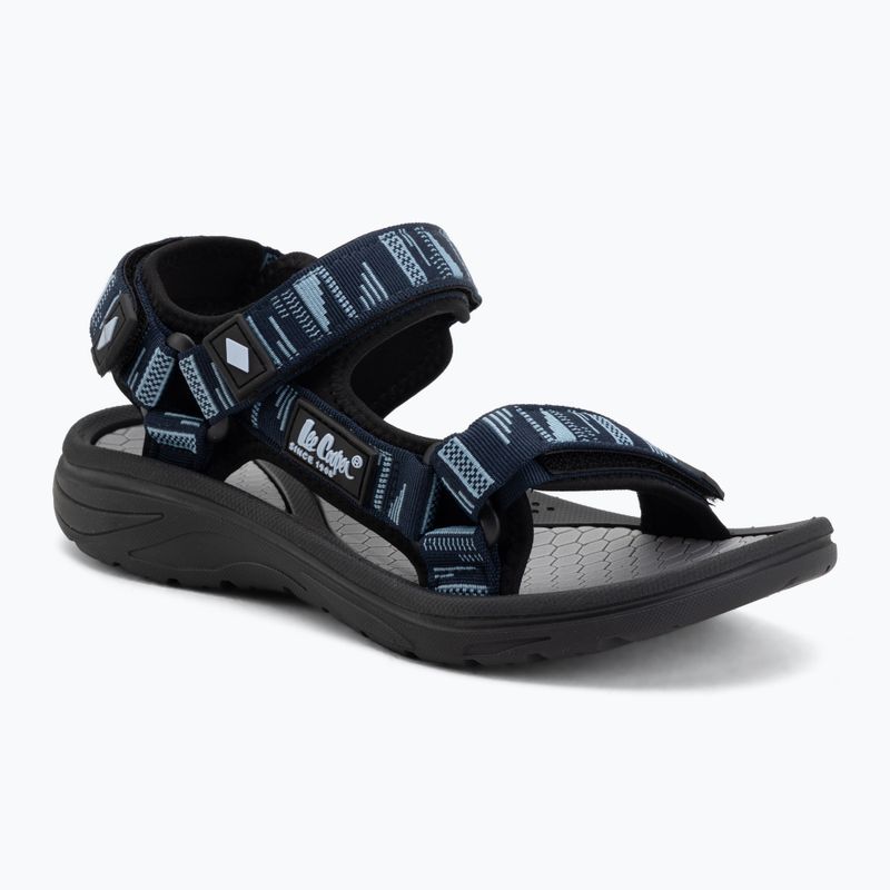 Sandały damskie Lee Cooper LCW-26-34-4427LA black/blue