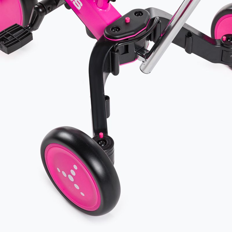 Rowerek biegowy trójkołowy Milly Mally 4w1 Optimus Plus pink 9