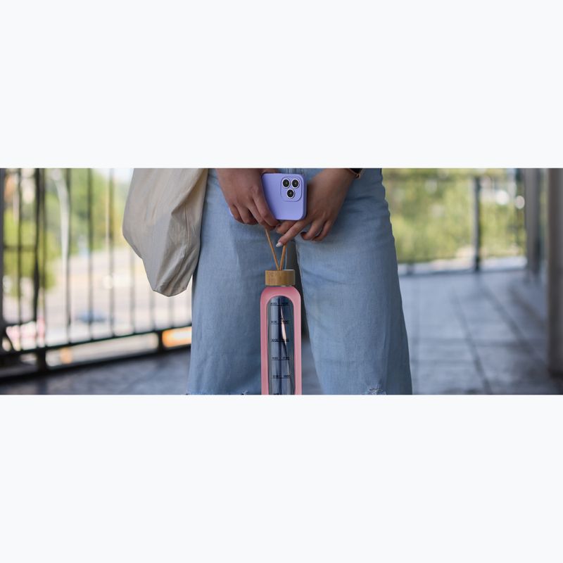 Butelka KiCA Hydro 1000 ml pink 4