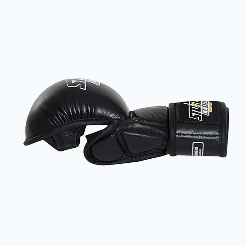 Rękawice grapplingowe StormCloud Hurricane black/yellow 3