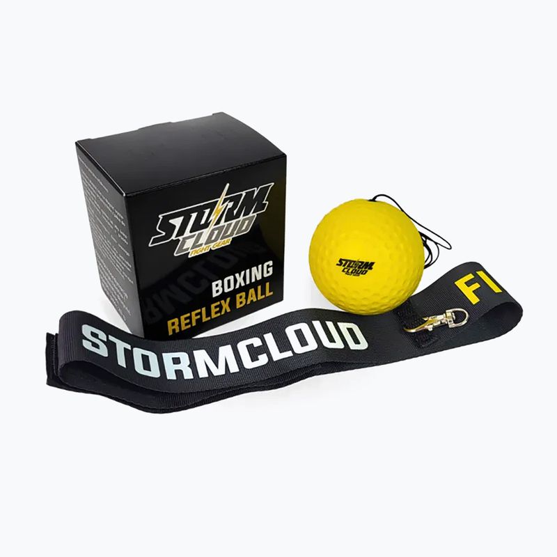 Piłeczka refleksowa StormCloud Reflex Ball One yellow