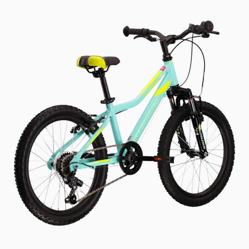 Rower dziecięcy KROSS Lea Mini 2.0 seledynowy/limonkowy/połysk 3