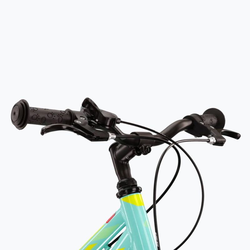 Rower dziecięcy KROSS Lea Mini 2.0 seledynowy/limonkowy/połysk 4
