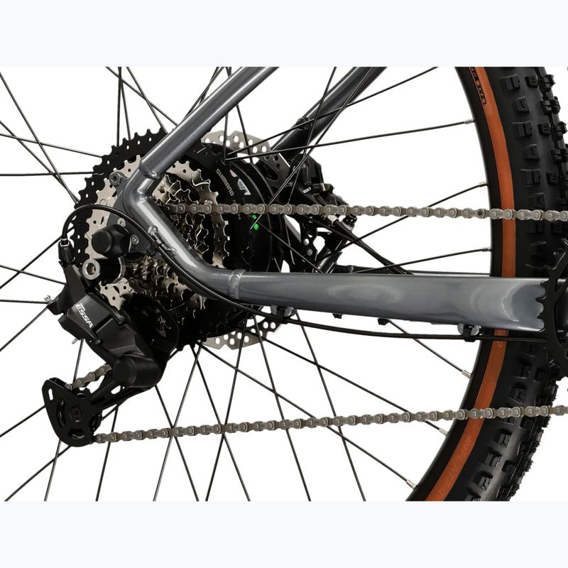 Rower elektryczny KROSS Hexagon Boost 1.0 522Wh szary/szary/połysk 8