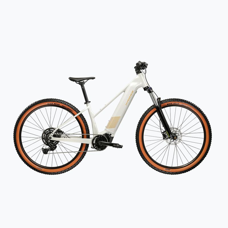 Rower elektryczny damski KROSS Influx Hyb 1.0 720Wh szary/złoty/połysk