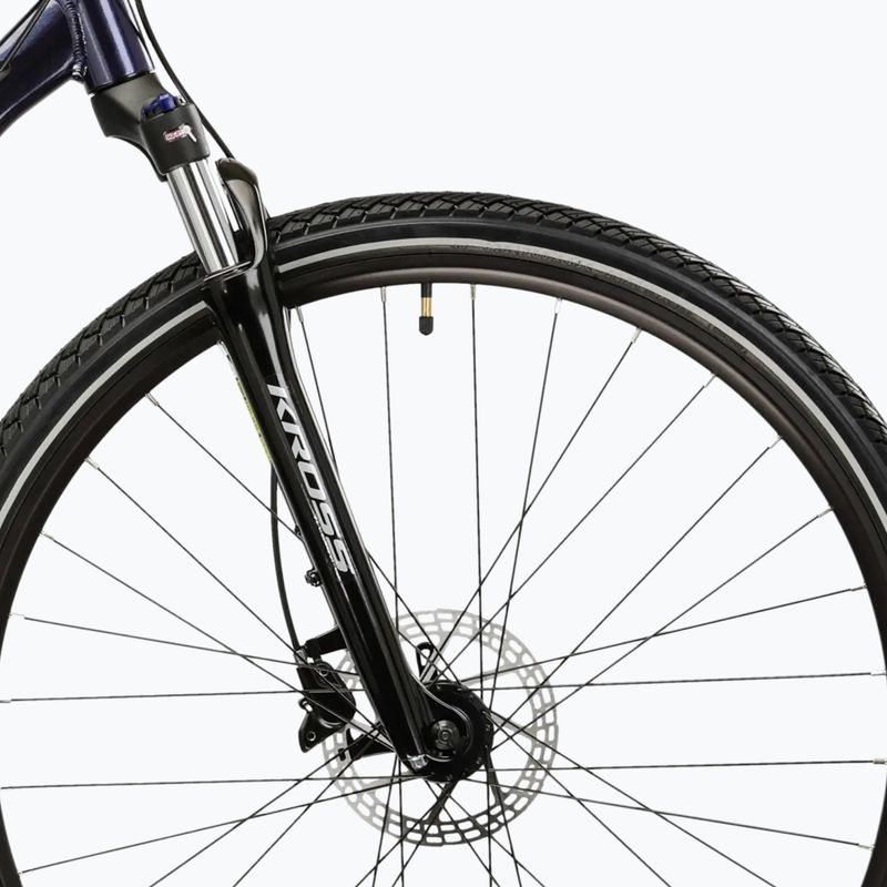 Rower crossowy KROSS Evado 5.0 granatowy/srebrny/połysk 6