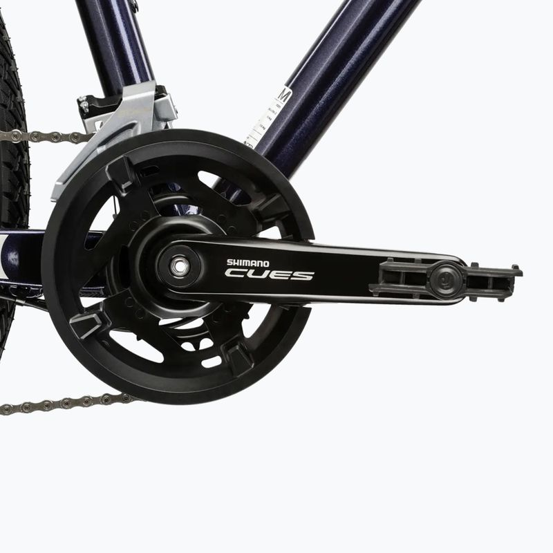 Rower crossowy KROSS Evado 5.0 granatowy/srebrny/połysk 10