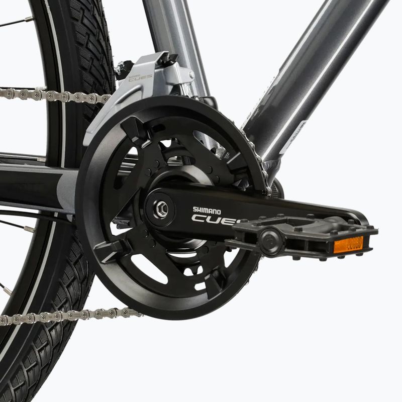 Rower crossowy KROSS Evado 5.0 szary/czarny/połysk 9