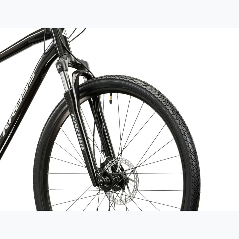 Rower crossowy KROSS Evado 4.0 czarny/srebrny/połysk 5