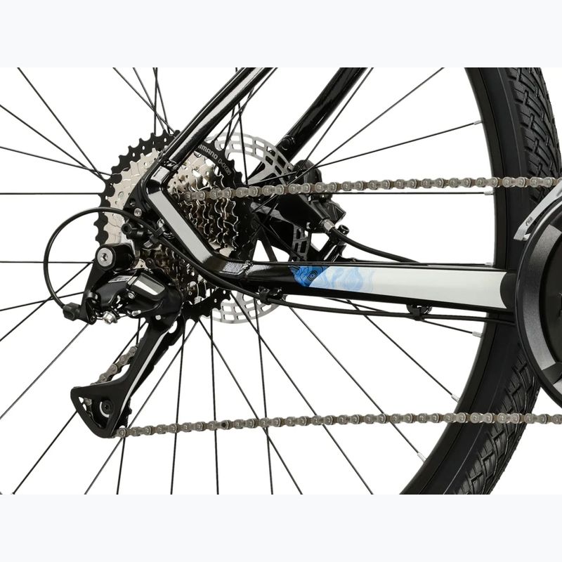 Rower crossowy KROSS Evado 4.0 czarny/srebrny/połysk 8
