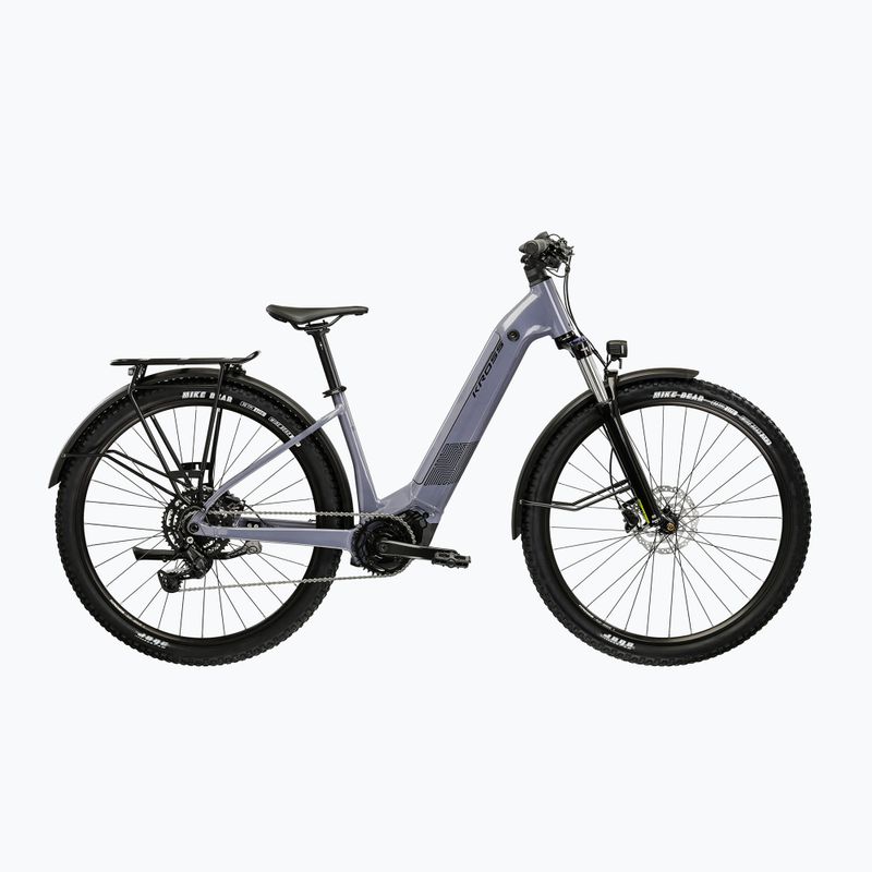 Rower elektryczny KROSS Influx Suv Hyb 1.0 820Wh LS szary/czarny/połysk