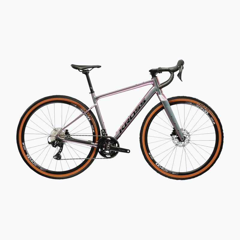 Rower gravelowy KROSS Esker 6.0 kameleon/mat/połysk