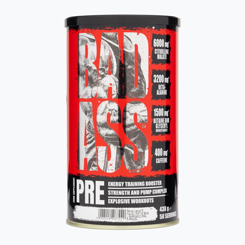 Przedtreningówka Fitness Authority Bad Ass Pre 438 g mango/lemon