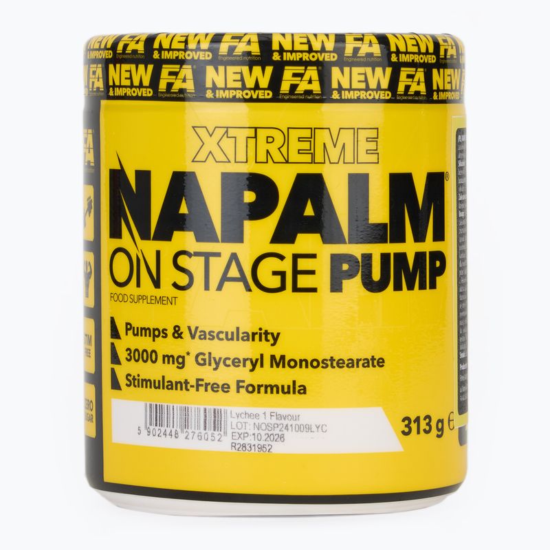 Przedtreningówka Fitness Authority Napalm On Stage Pump 313 g lychee