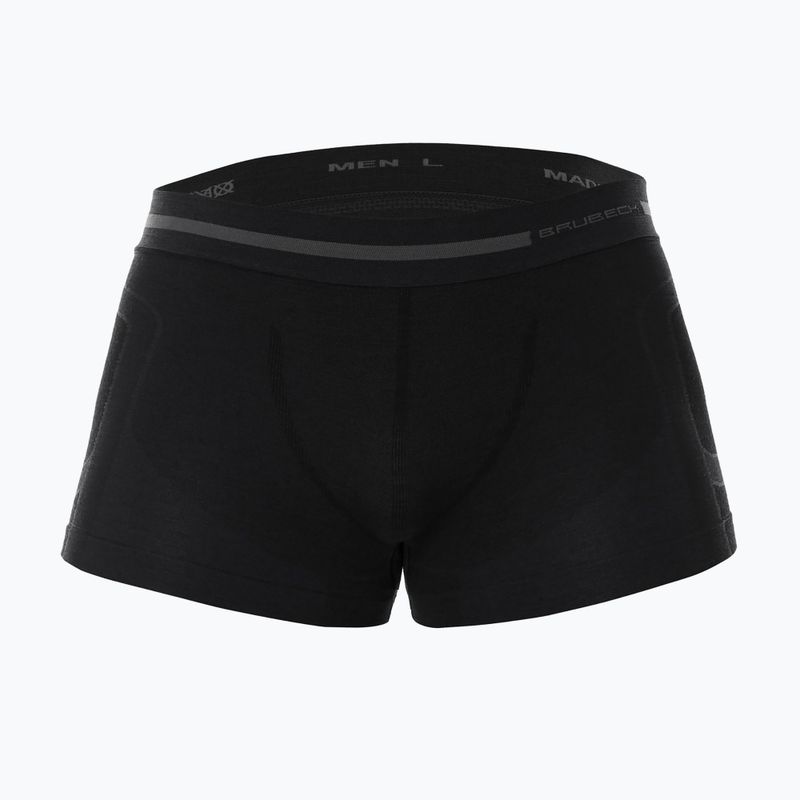 Bokserki termoaktywne męskie Brubeck Comfort Wool czarny