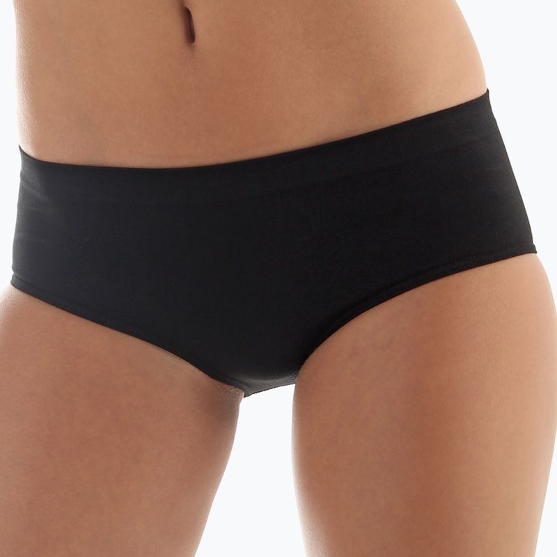 Majtki termoaktywne damskie Brubeck Classic Comfort Cotton czarny 3