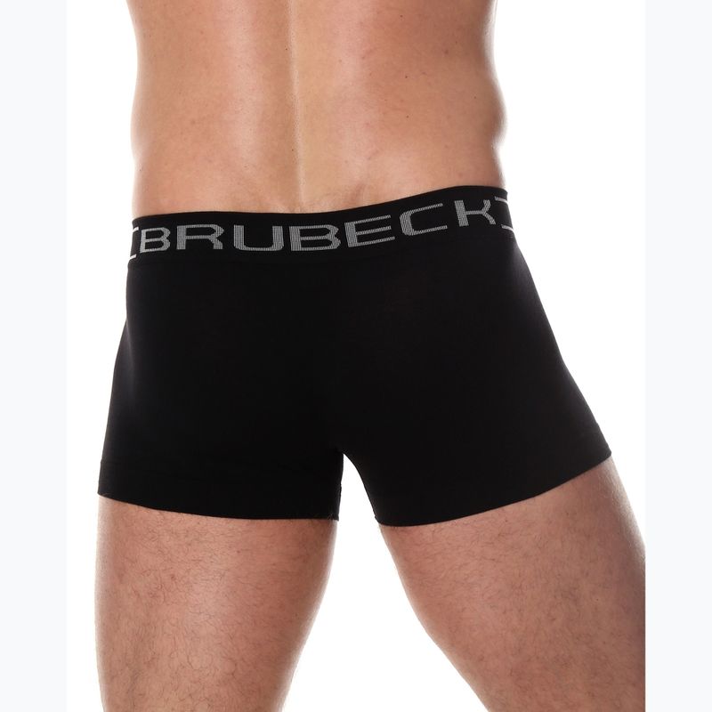 Bokserki termoaktywne męskie Brubeck Comfort Cotton czarny 3