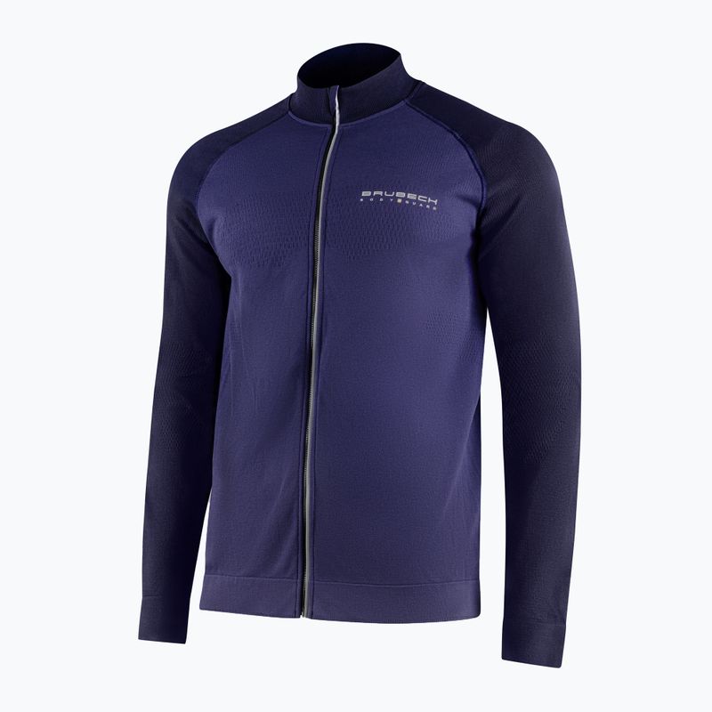 Bluza termoaktywna męska Brubeck Athletic Full Zip ciemnoniebieski/granatowy 3