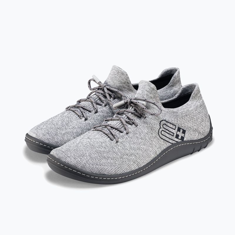 Buty barefoot damskie Brubeck SH5010W Barefoot Merino jasnoszary/grafit 9