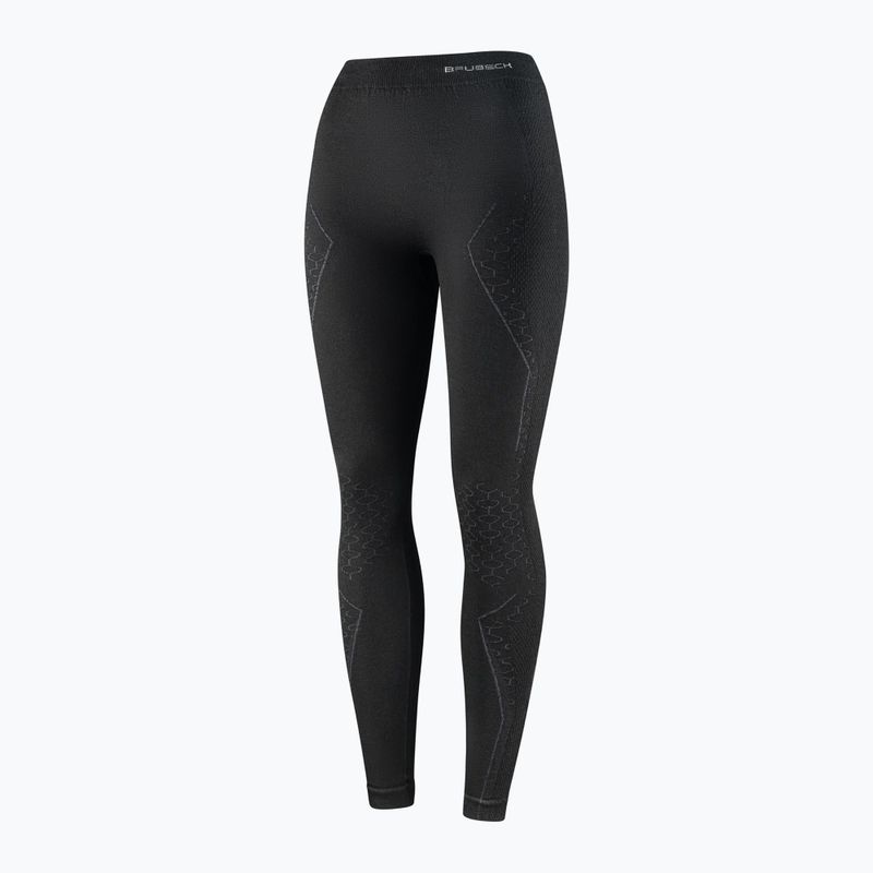 Spodnie termoaktywne damskie Brubeck Extreme Merino czarny 3