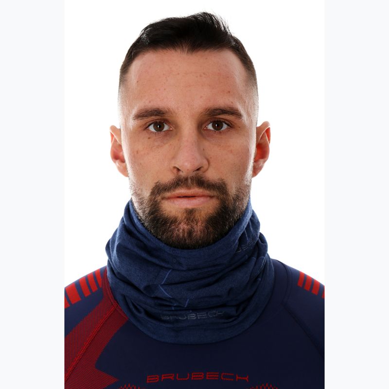 Komin Brubeck Merino Wool granatowy 2