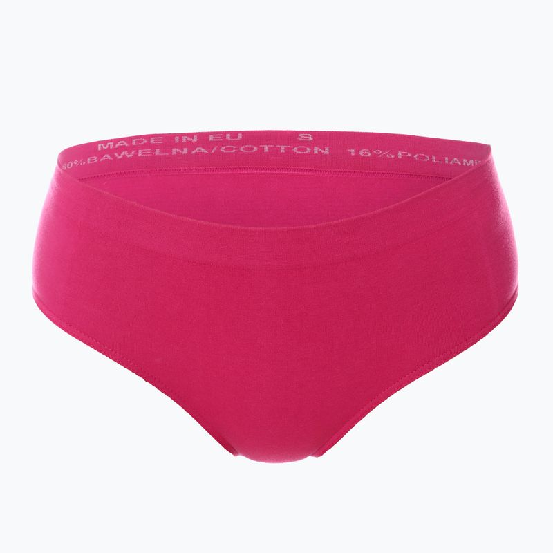 Majtki termoaktywne damskie Brubeck Classic Comfort Cotton fuksjowy 3
