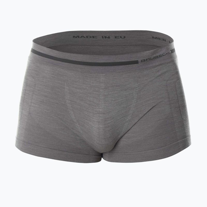 Bokserki termoaktywne męskie Brubeck Comfort Wool ciemnoszary