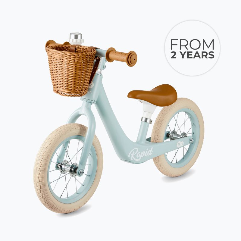 Rowerek biegowy Kinderkraft Rapid 2 blue breeze 11