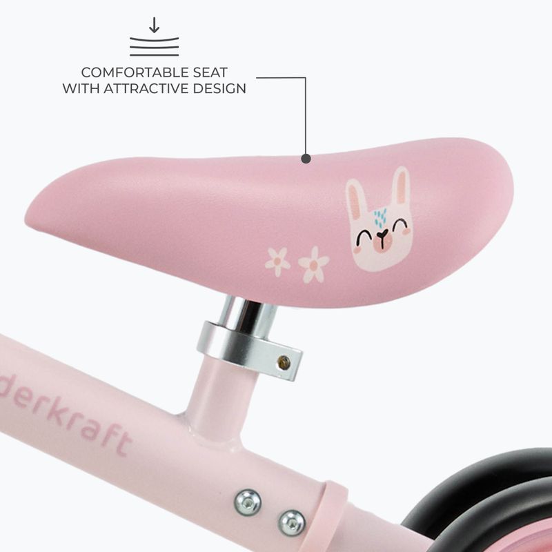 Rowerek biegowy Kinderkraft Cutie Flash pink 3