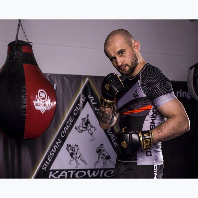 Rękawice grapplingowe DBX BUSHIDO czarne E1V8 11