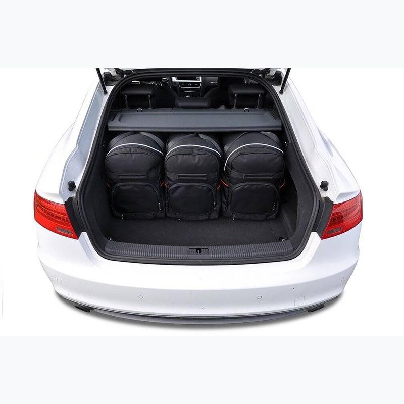 Zestaw toreb do bagażnika KJUST Audi A5 Sportback 2009-2016 5 szt. czarny 17